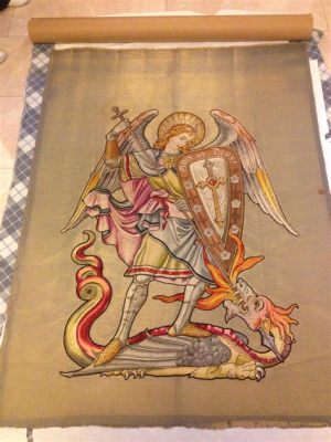  Saint George and the Dragon, a Tapestry Woven with Majesty and Terrifying Might!